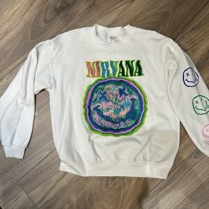 Nirvana Graphic Sweatshirt size M- like new